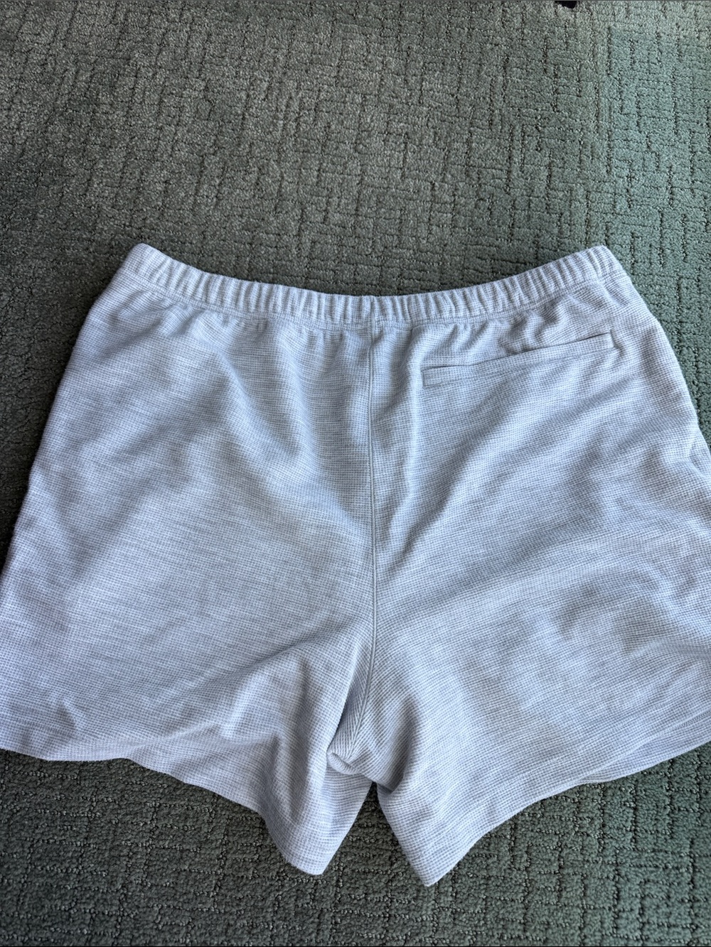 ASVR Men’s 0954. Waffle Knit Sweat Shorts - Picture 4 of 4